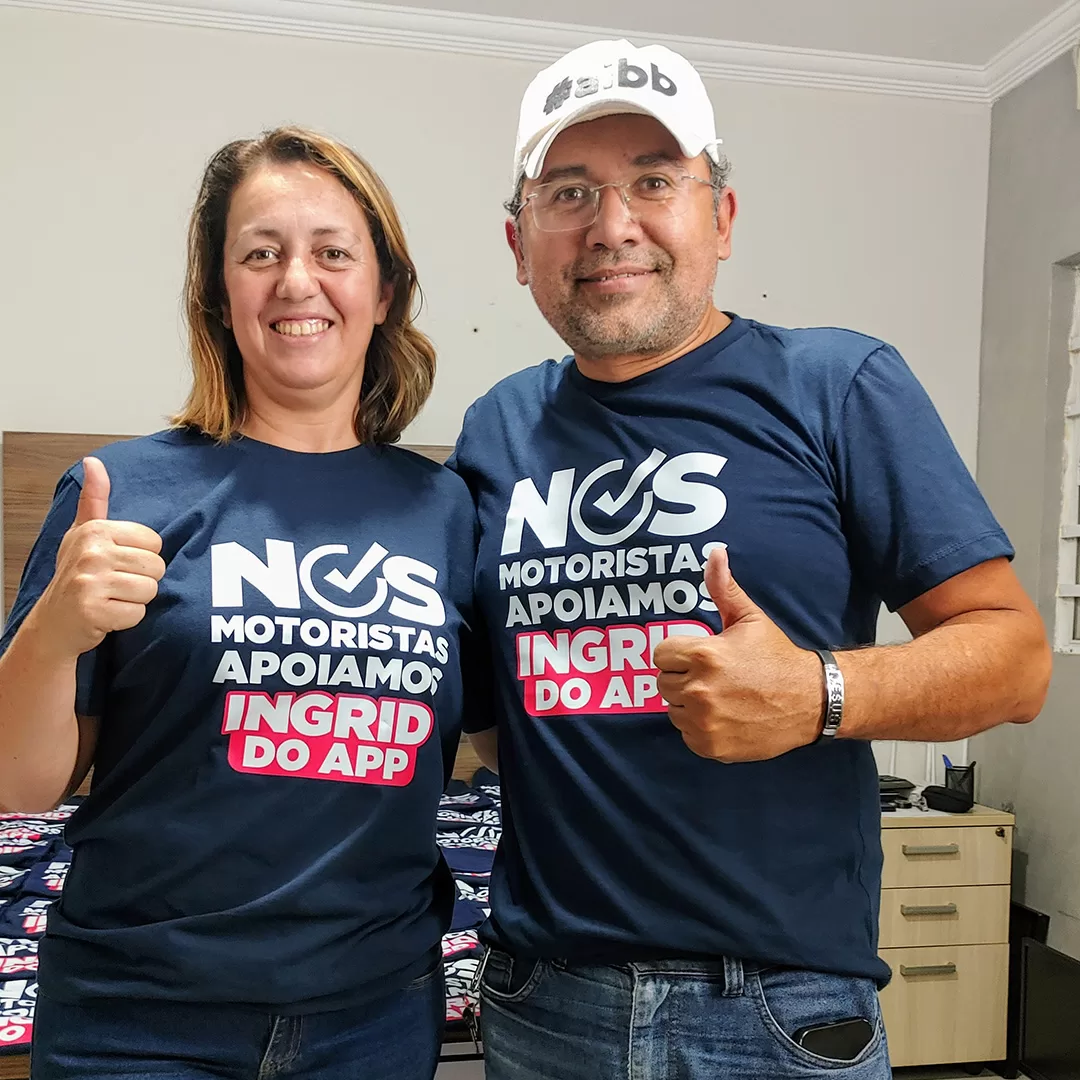 Motoristas Apoiam Ingrid Do App Foto 03